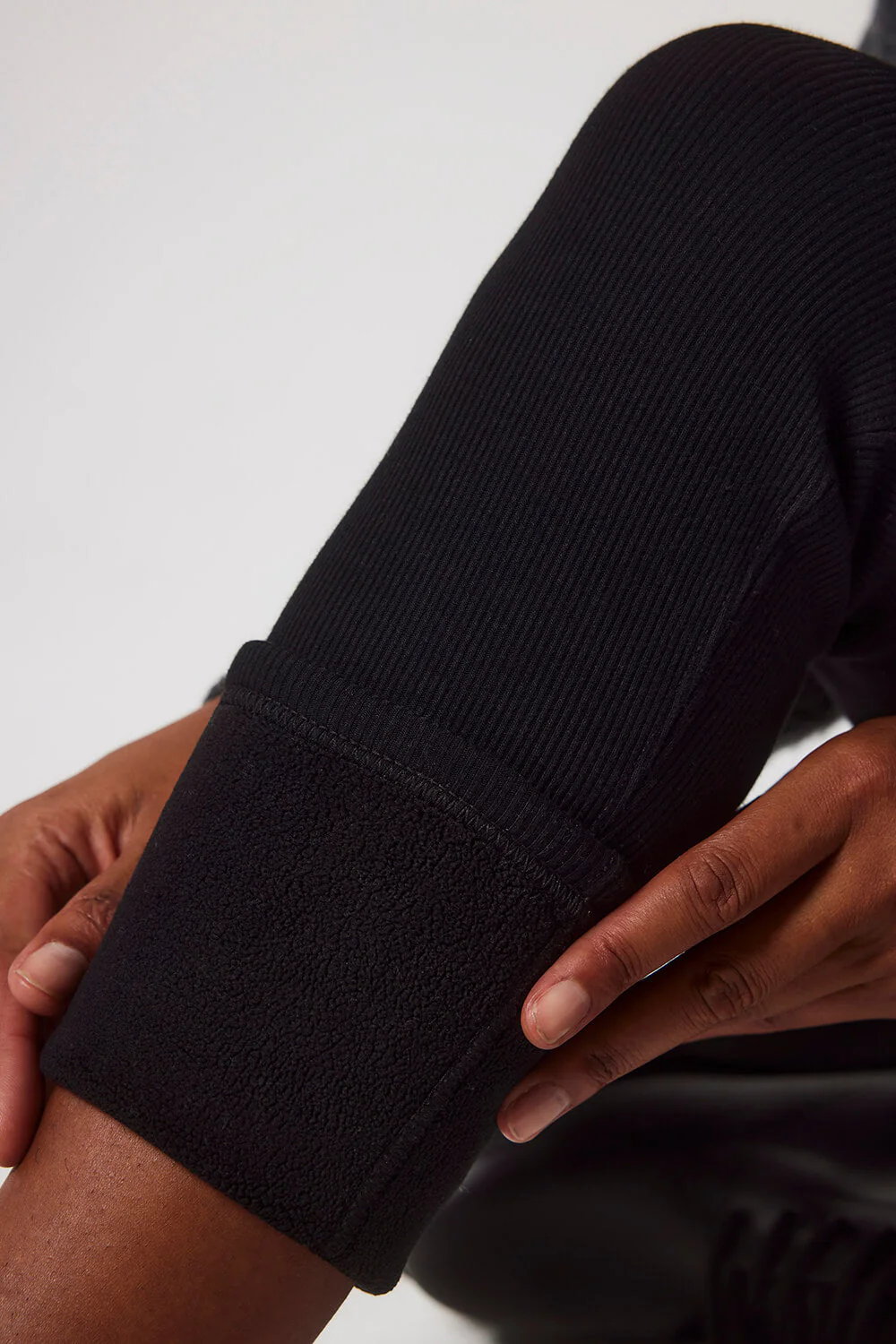 Extreme Fleece Lined Leggings - Black - Image 5