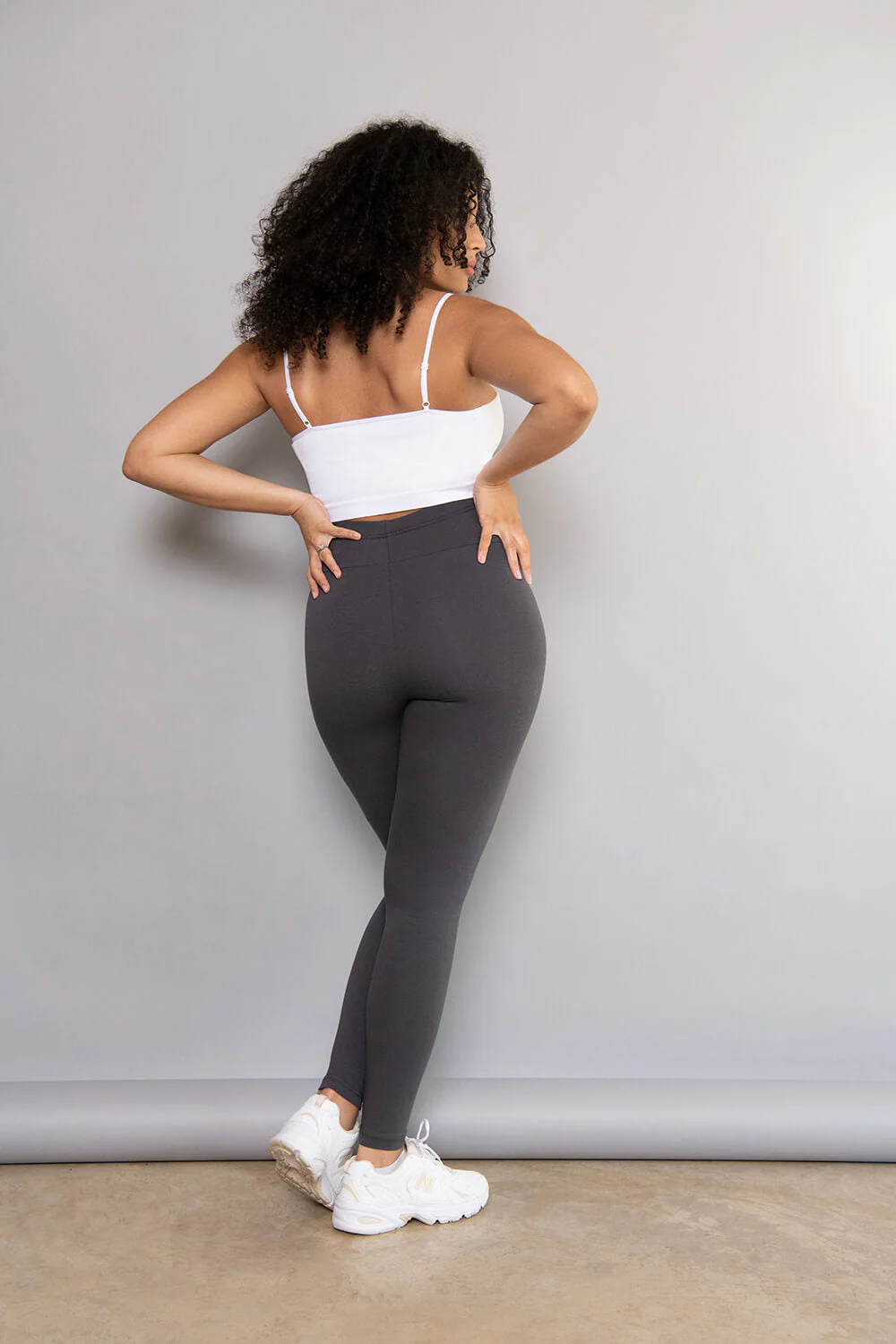 Maternity Everyday Leggings - Odyssey Grey - Image 5