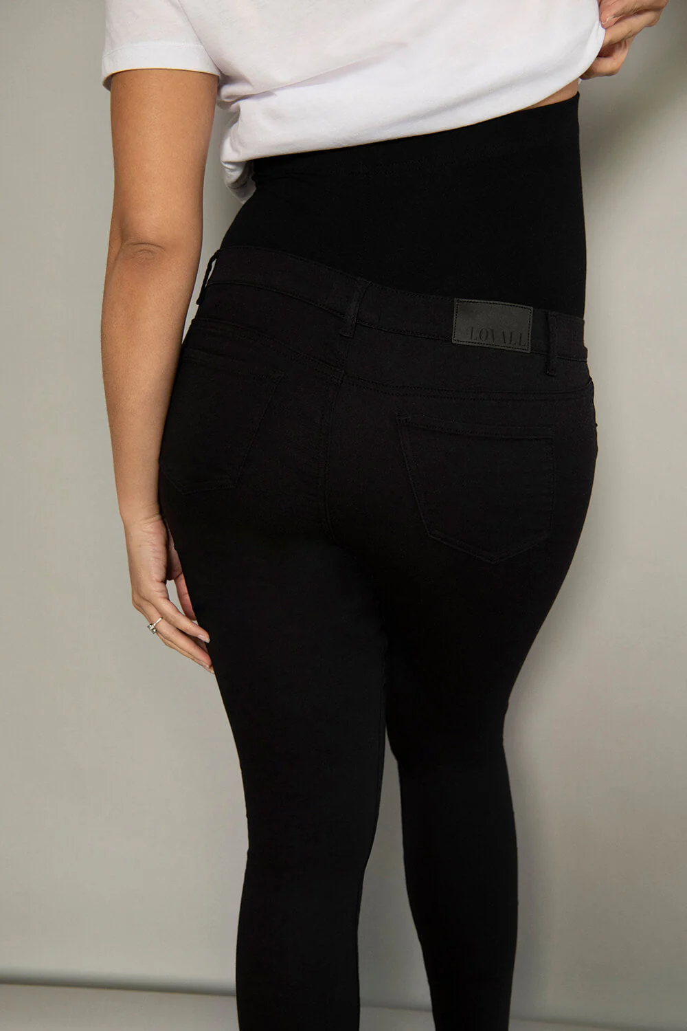 Maternity Jeggings - Black - Image 5