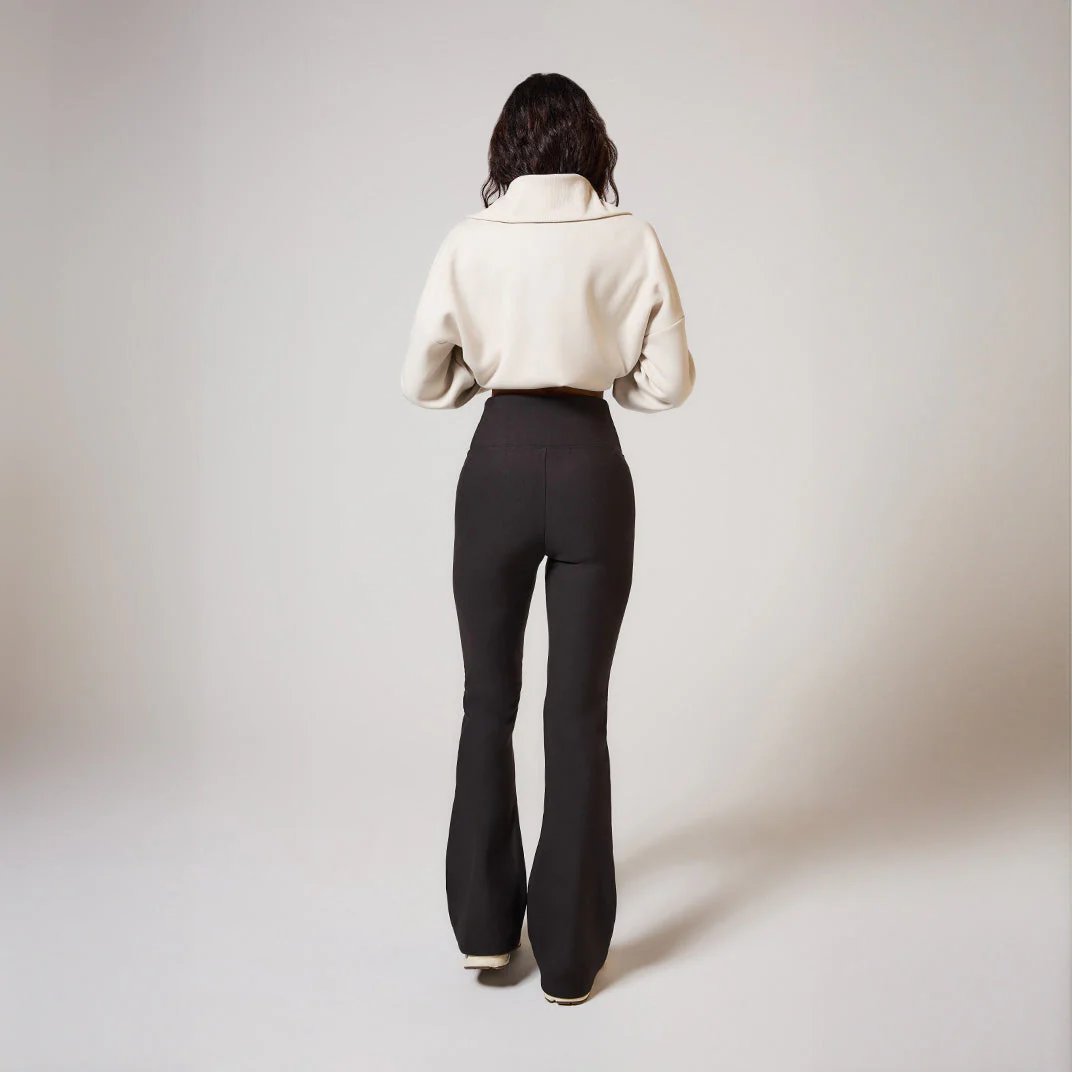 Winter Flare Leggings - Black Coffee - Image 3