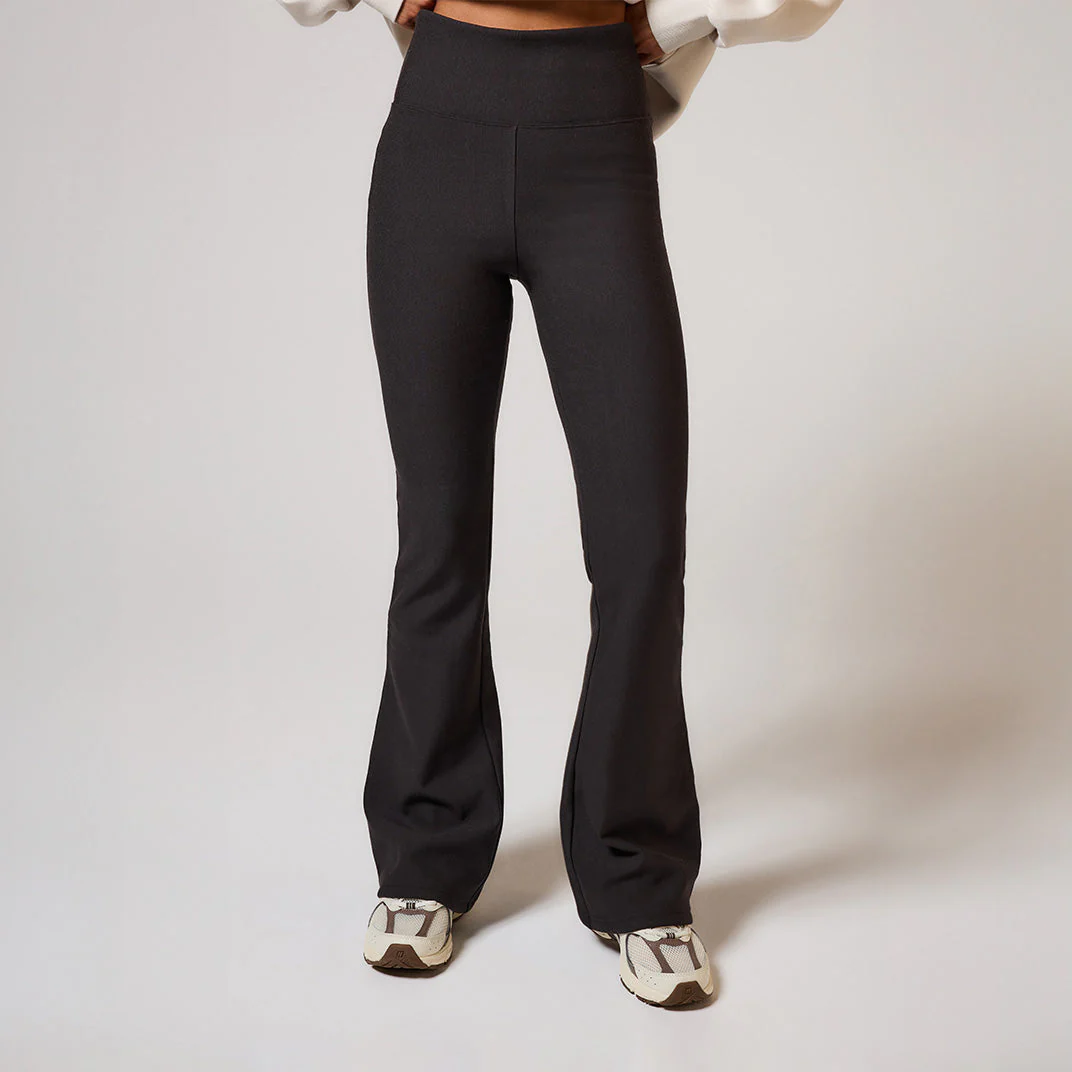 Winter Flare Leggings - Black Coffee - Image 4