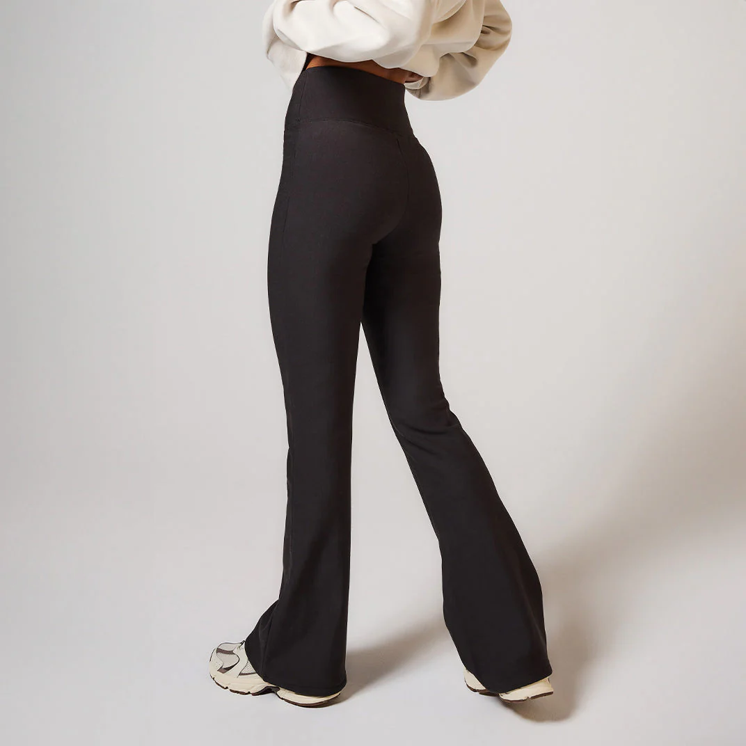 Winter Flare Leggings - Black Coffee - Image 5
